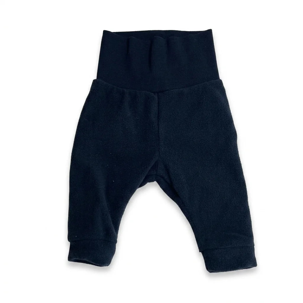 Mjukisbyxor i fleece från H&M - Storlek 50 - Marinblå