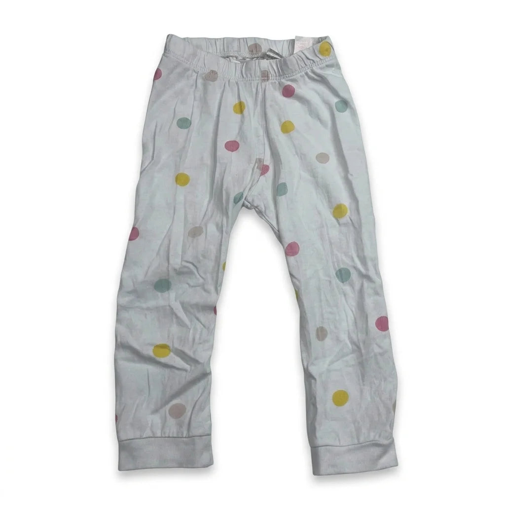 Prickiga leggings från H&M - Storlek 86 - Vit