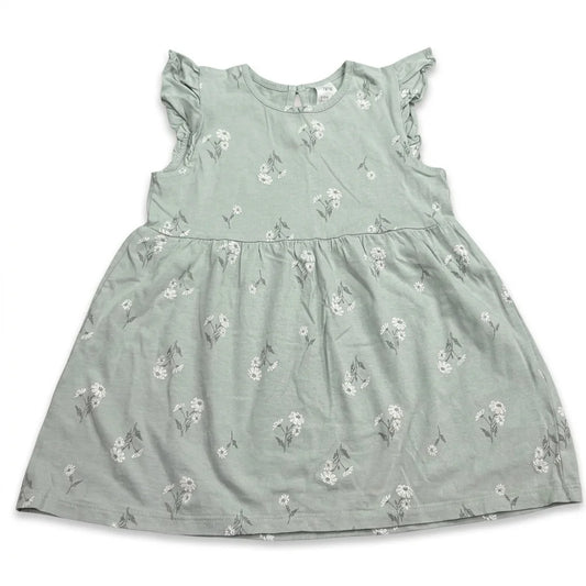 Blommig klänning från H&M - Storlek 86 - Grön