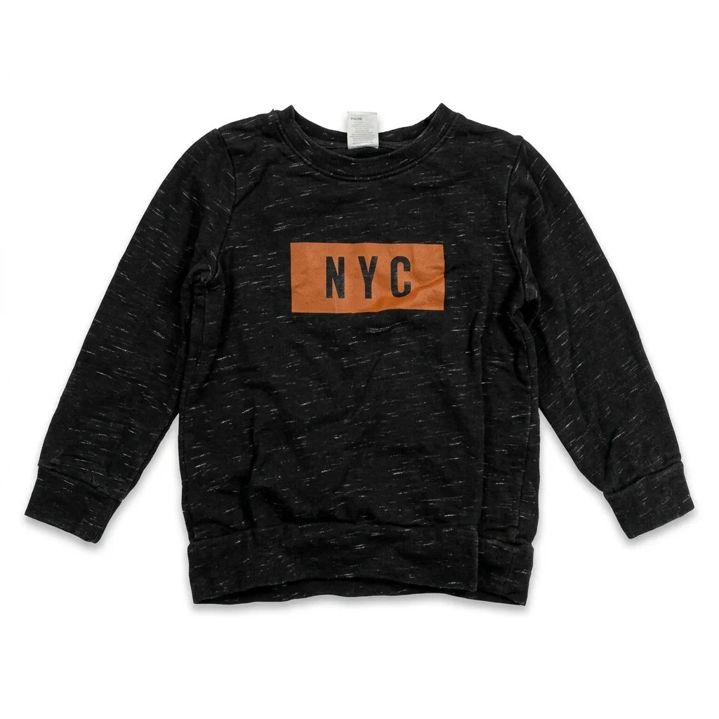Sweatshirt från Lindex Kids - Storlek 92 - Svart