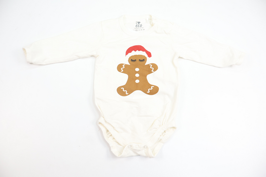 Body från ICA I Love Eco - Storlek 68 - Benvit