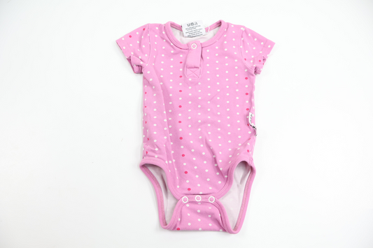 Prickig body från Geggamoja - Storlek 62/68 - Rosa