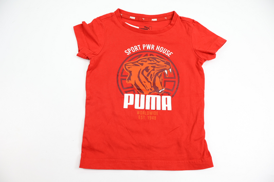 T-shirt från Puma - Storlek 92 - Röd