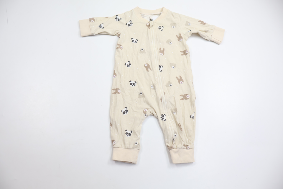 Pyjamas från ICA I Love Eco - Storlek 56 - Benvit