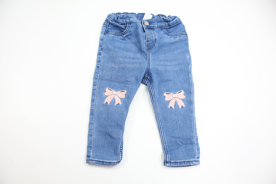 Jeansbyxor från H&M - Storlek 80 - Denim