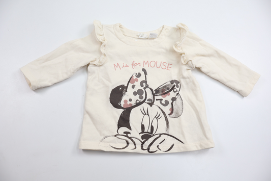 Tröja med Mimmi från H&M - Storlek 68 - Benvit