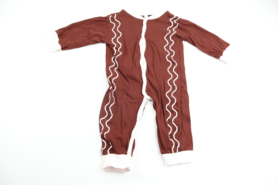 Pyjamas från Christmas - Storlek 74/80 - Brun