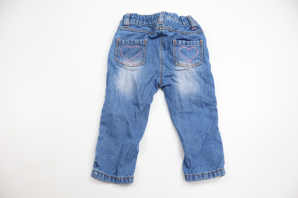Jeansbyxor från Ergee - Storlek 68 - Denim