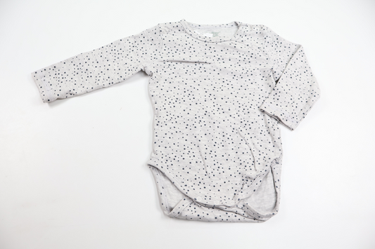 Body från Softer Days - Storlek 74/80 - Grå