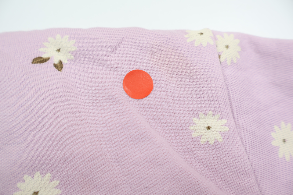Blommig sweatshirt från Tiny One - Storlek 80 - Lila