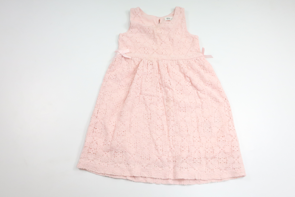 Blommig klänning från H&M - Storlek 98/104 - Rosa