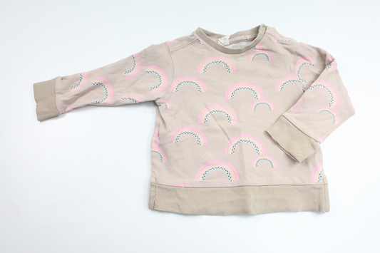 Sweatshirt från Uniq Baby - Storlek 86 - Beige