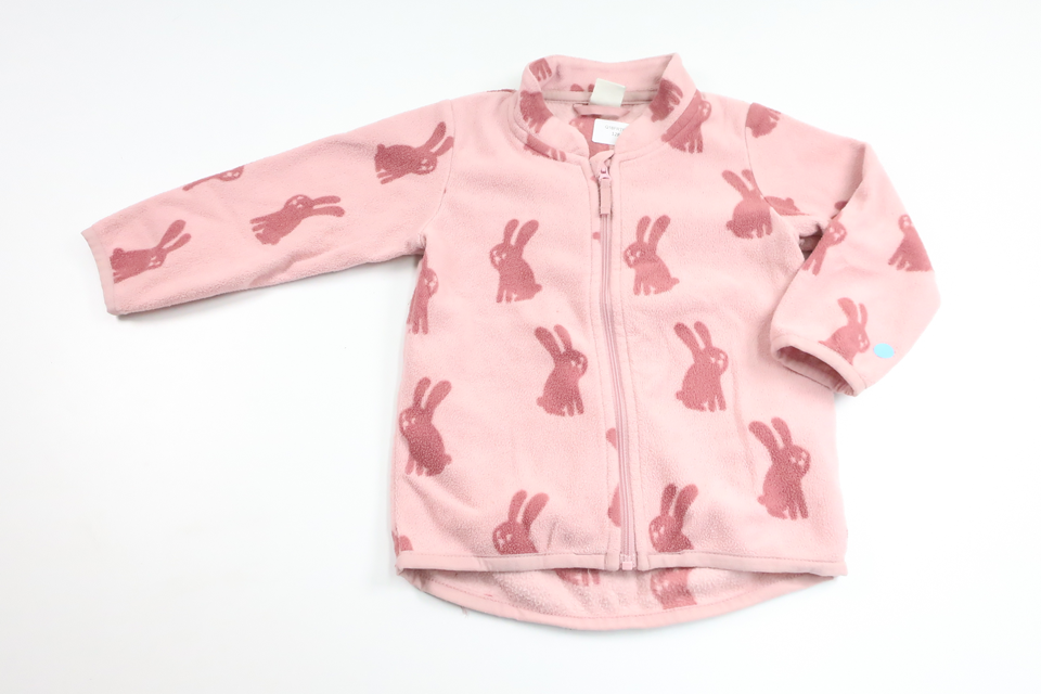 Fleecejacka från Lindex - Storlek 86 - Rosa