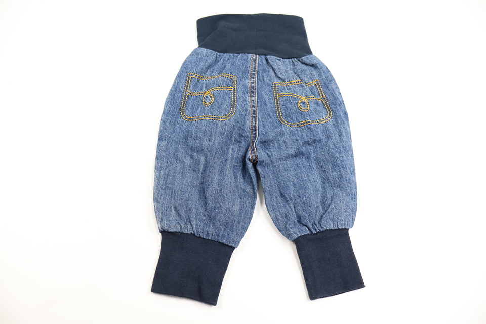 Jeansbyxor från Basic U - Storlek 62 - Denim