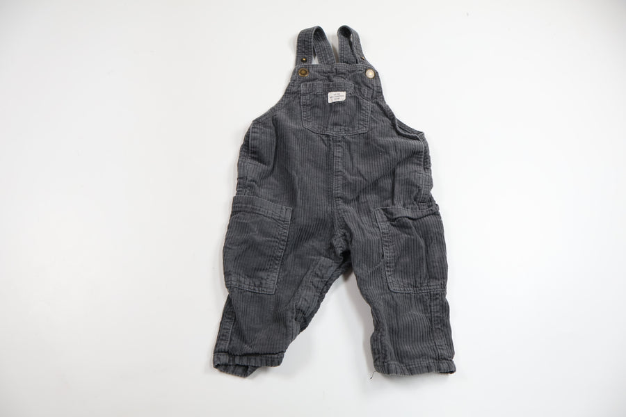 Hängselbyxor från H&M - Storlek 68 - Grå