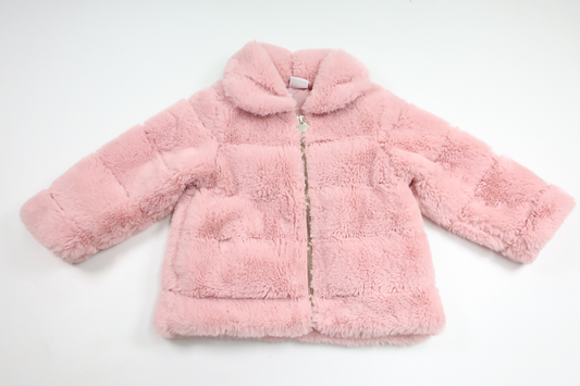 Jacka i fuskpäls från Lindex - Storlek 92 - Rosa