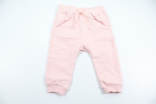 Byxor med volang från ICA I Love Eco - Storlek 74 - Rosa