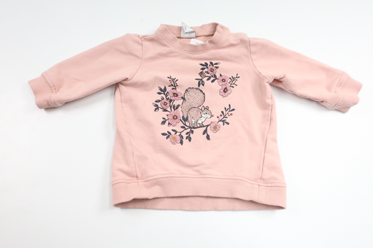 Sweatshirt från Lindex - Storlek 62 - Rosa