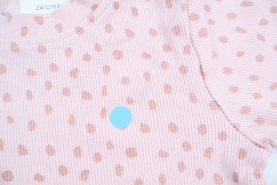 Ribbad tröja från ICA I Love Eco - Storlek 74 - Rosa