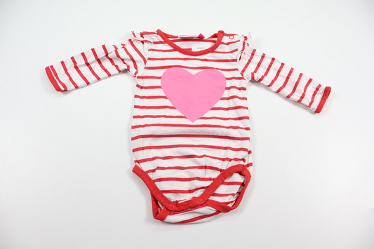 Body från Mini - Storlek 68 - Vit
