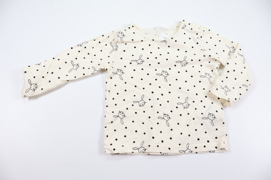 Tröja från H&M - Storlek 74 - Vit