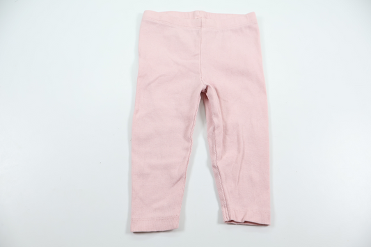 Ribbade byxor från ICA I Love Eco - Storlek 74 - Rosa