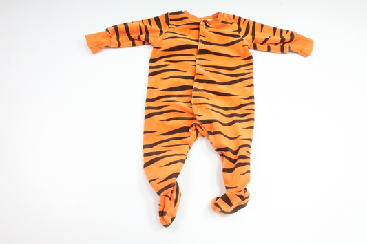 Pyjamas i fleece från H&M - Storlek 62 - Orange