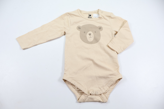 Body från ICA I Love Eco - Storlek 74 - Beige