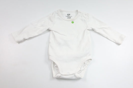 Body från H&M - Storlek 62 - Vit