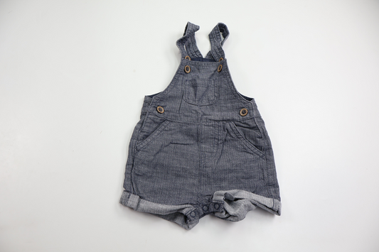 Hängselshorts från Newbie - Storlek 62 - Marinblå