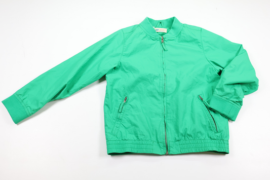 Vindjacka från H&M - Storlek 128 - Grön