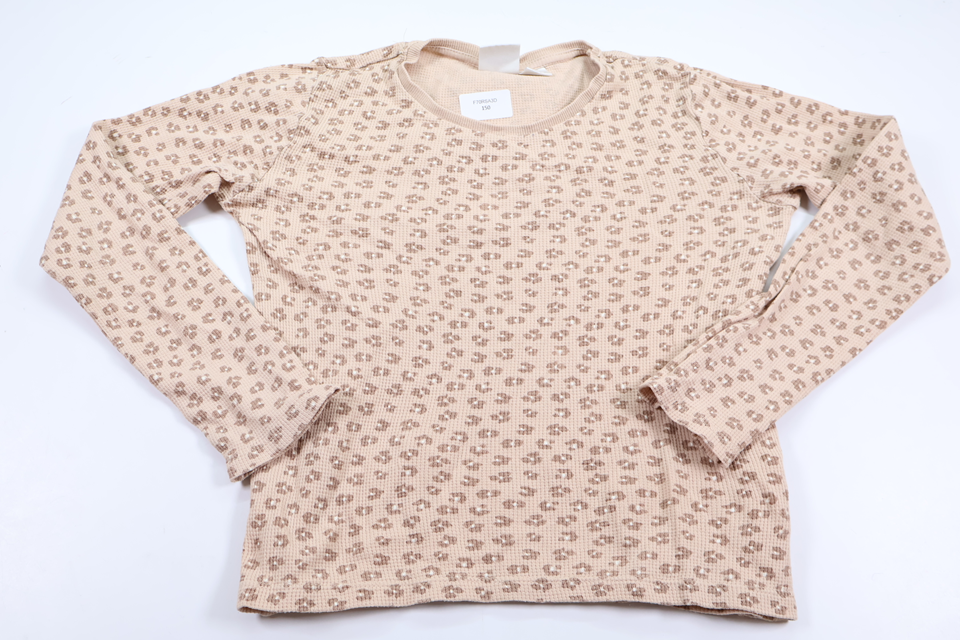 Leopardmönstrad tröja från Zara - Storlek 134 - Beige
