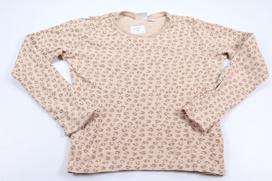 Leopardmönstrad tröja från Zara - Storlek 134 - Beige