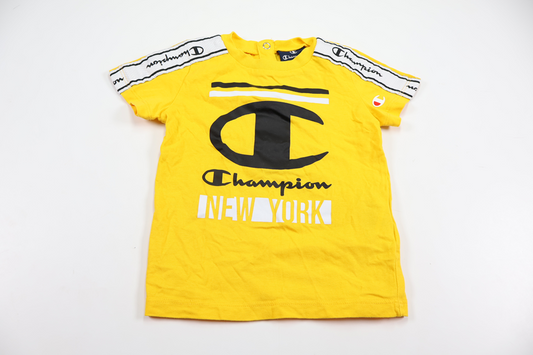 T-shirt från Champion - Storlek 74 - Gul