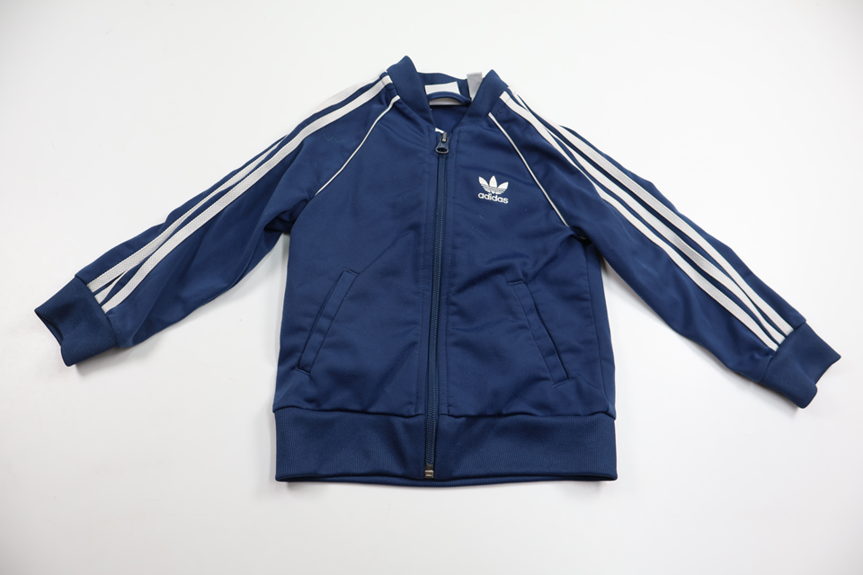 Träningsjacka från Adidas - Storlek 92 - Marinblå