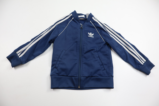 Träningsjacka från Adidas - Storlek 92 - Marinblå