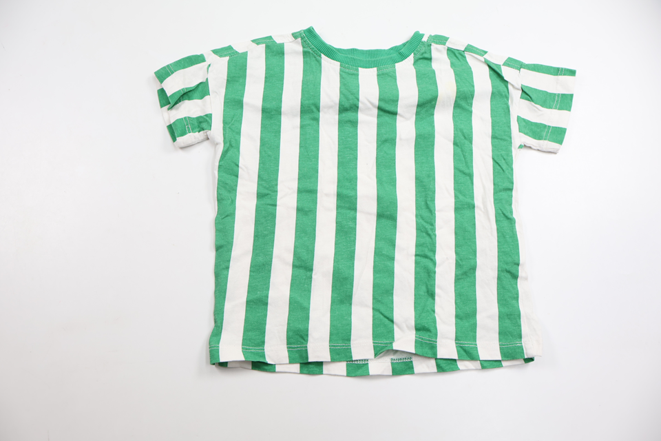 Randig t-shirt från Minimarket - Storlek 86/92 - Grön