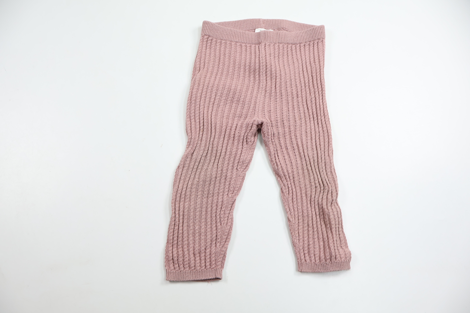 Stickade byxor från ICA I Love Eco - Storlek 74 - Lila