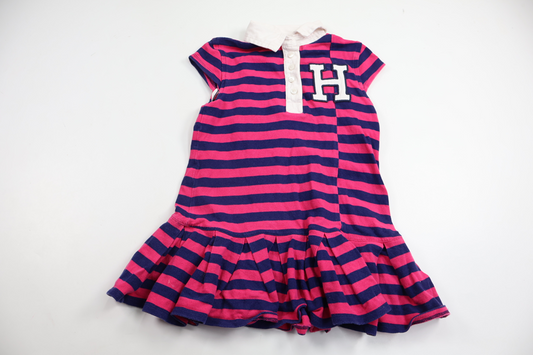 Klänning från Tommy Hilfiger - Storlek 104 - Rosa
