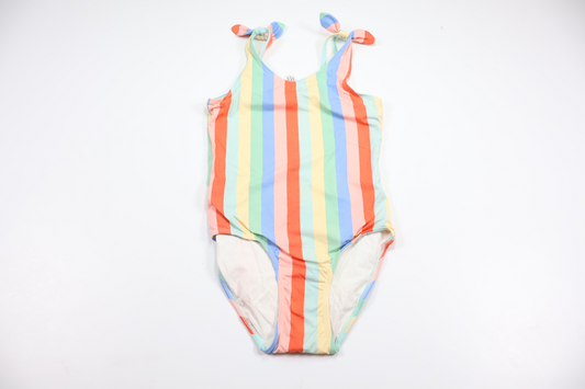 Randig baddräkt från Lindex - Storlek 134/140 - Multi