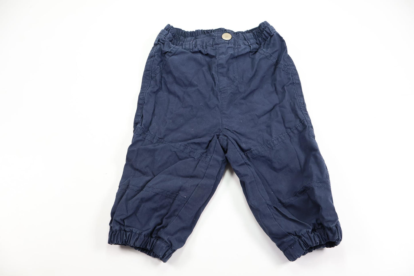 Fodrade byxor från My Wear Baby - Storlek 62 - Marinblå