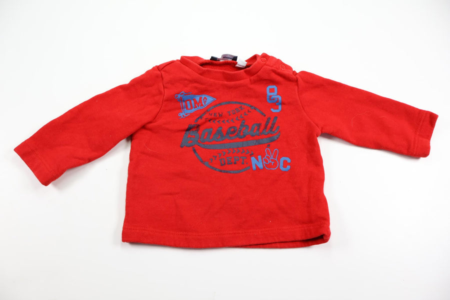 Sweatshirt från Original Marines - Storlek 56/62 - Röd