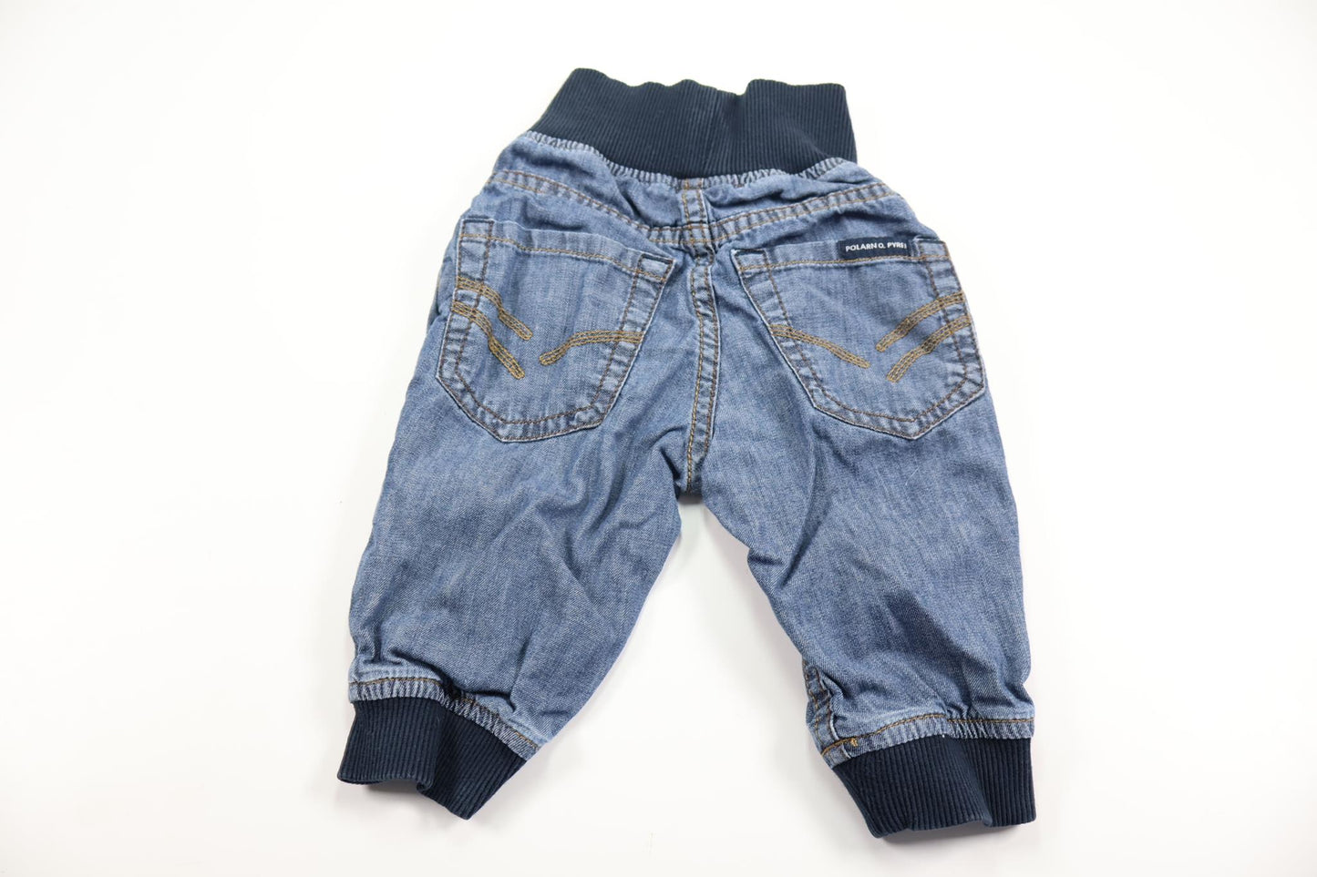Jeansbyxor från Polarn o. Pyret - Storlek 62 - Denim