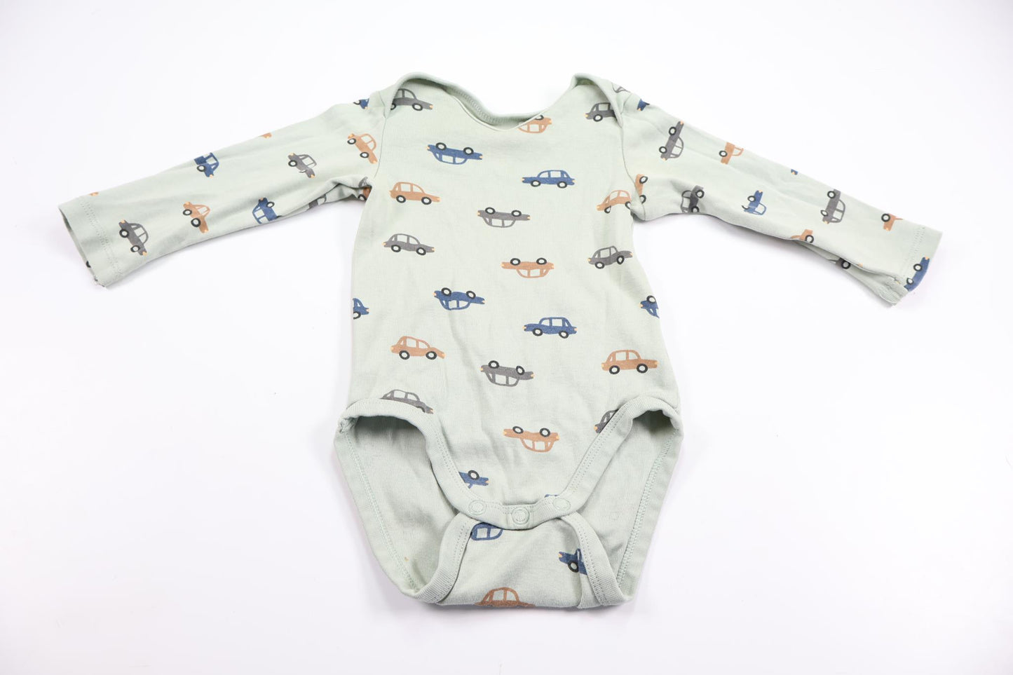 Body med bilar från H&M - Storlek 62/68 - Blå