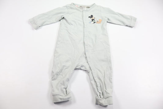 Pyjamas med Musse Pigg från H&M - Storlek 68 - Blå