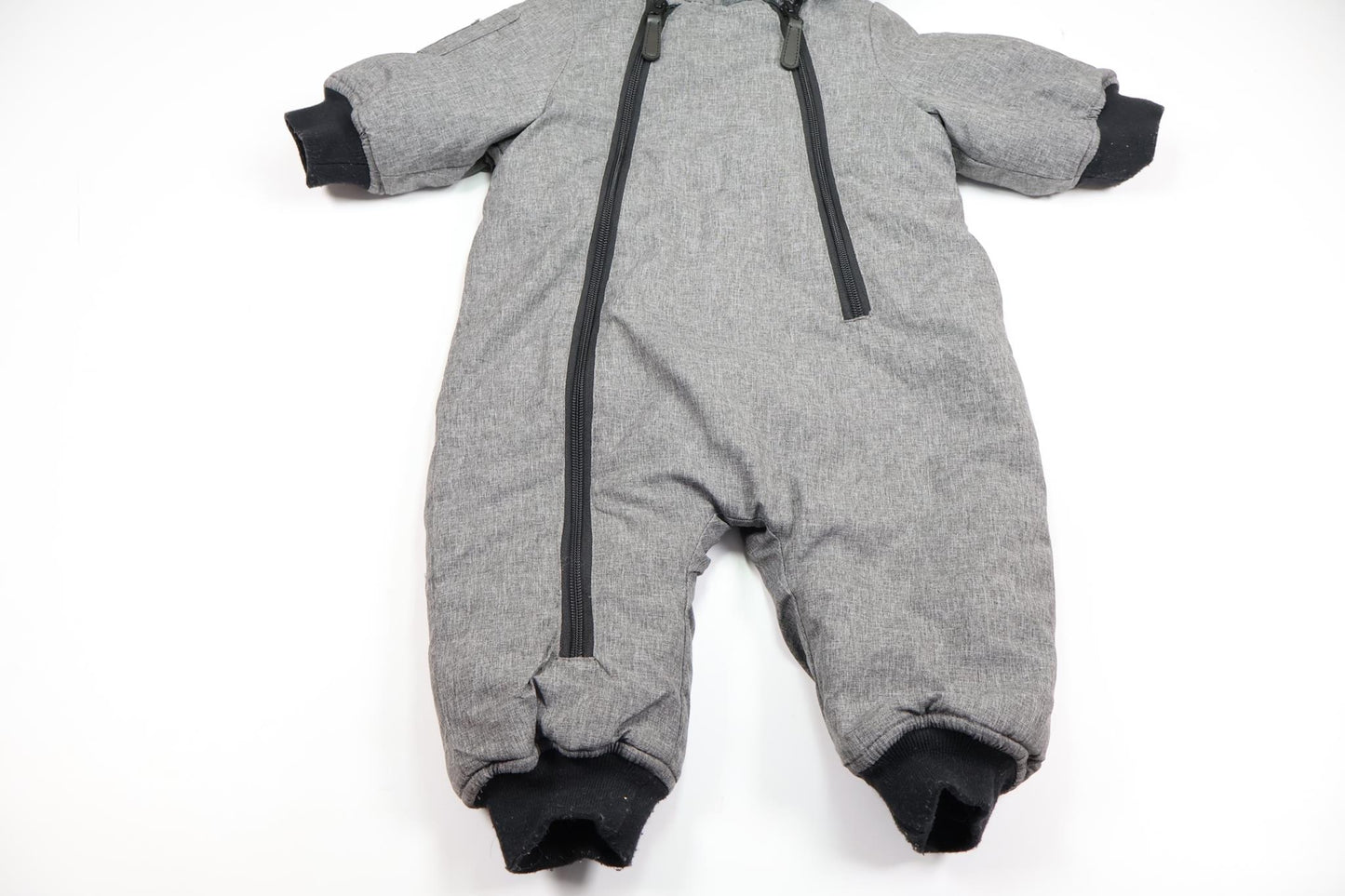Fleecefodrad overall från Baby Outwear - Storlek 74 - Grå