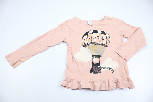 Tröja med luftballonger från Lindex - Storlek 122 - Rosa