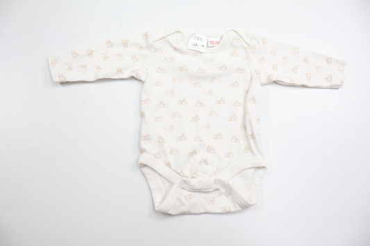 Body från Zara - Storlek 56/62 - Benvit