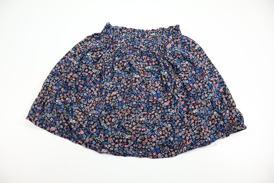 Blommig kjol från H&M - Storlek 92 - Marinblå