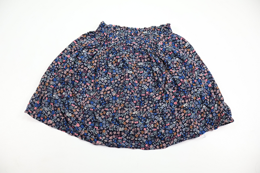 Blommig kjol från H&M - Storlek 92 - Marinblå